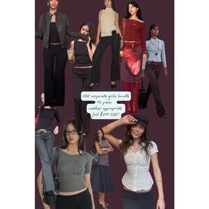 Y2K corporate girlie style bundle